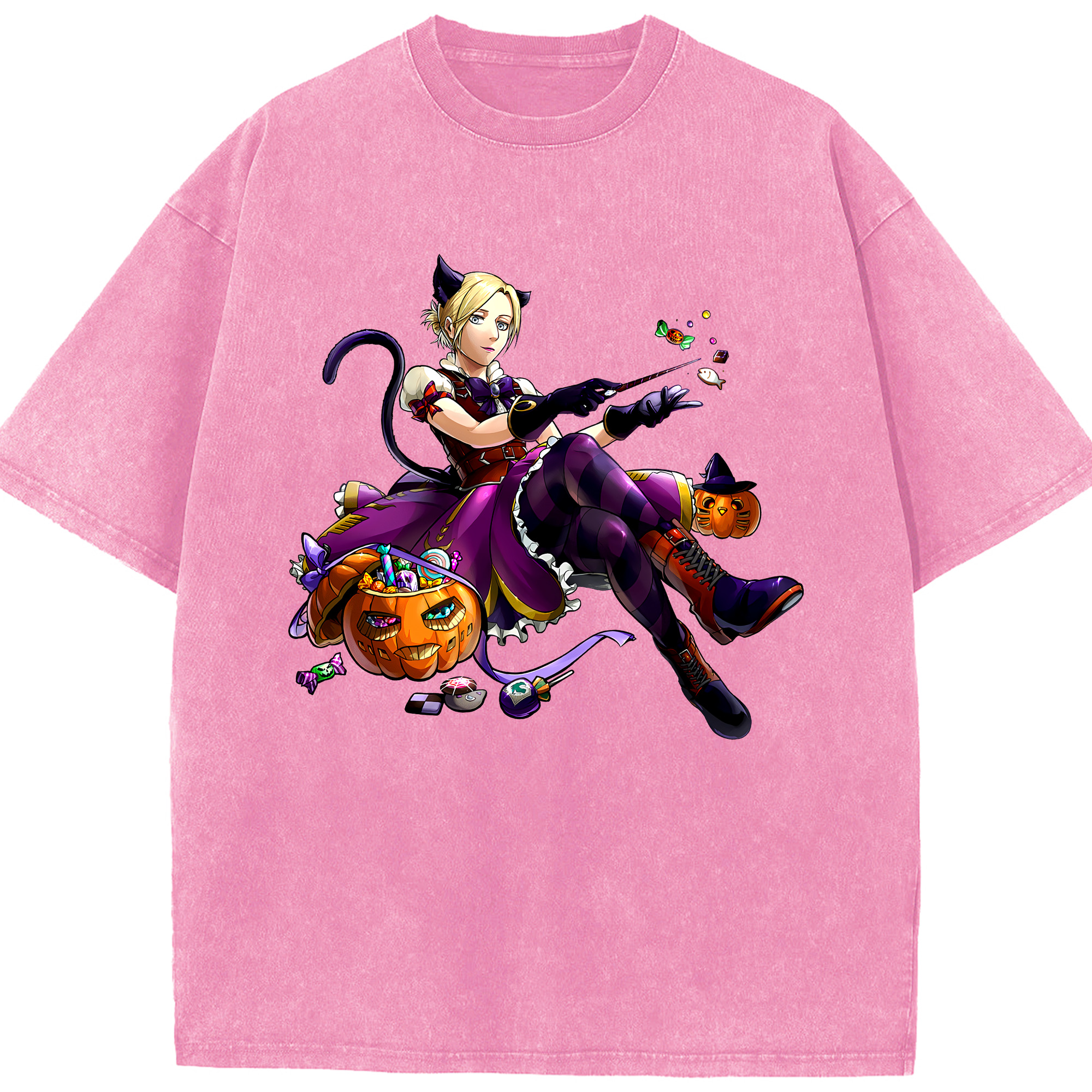 （画像用） 進撃の巨人 アニ・レオンハート Attack on Titan Annie Leonhart 綿100% ヴィンテージ風 半袖Tシャツ（フロントプリント）